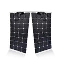 Ahonypower eGo S120w 120W SunPower Maxeon Gen III Flexible Solar Panels 24.4% Efficiency Lightweight for Electric Cars RV Home