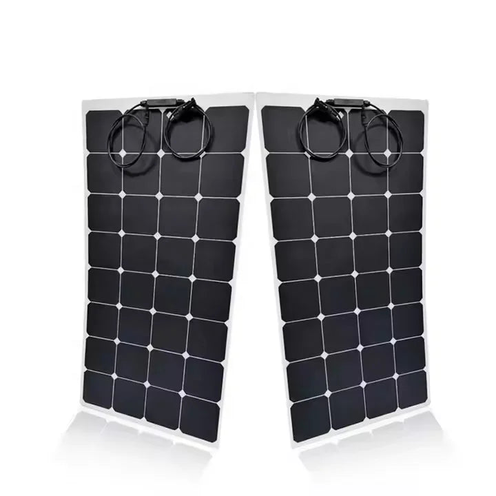 Ahonypower eGo S120w 120W SunPower Maxeon Gen III Flexible Solar Panels 24.4% Efficiency Lightweight for Electric Cars RV Home
