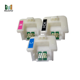 For EPSON SureColor F6000 F6070 Printer for T741X Chip Sublimation Ink Cartridge T7414 One Time Chip With Holder