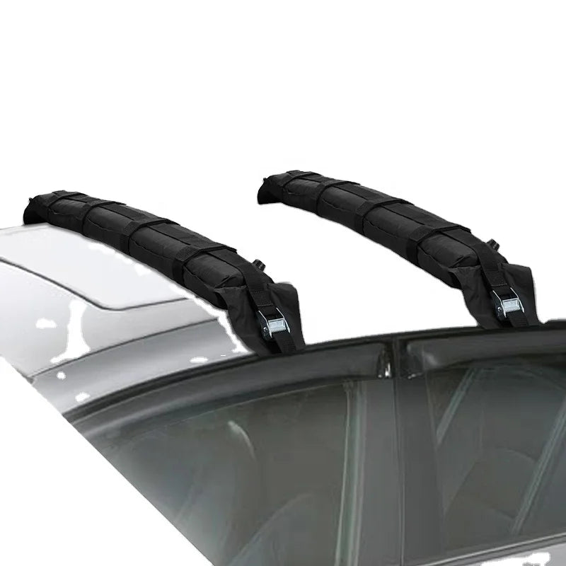Yonk Inflatable Roof Bars for Auto Cars-Black Universal High Load Capacity 65-100kg Carrying Kayaks Surf Boards & Luggage