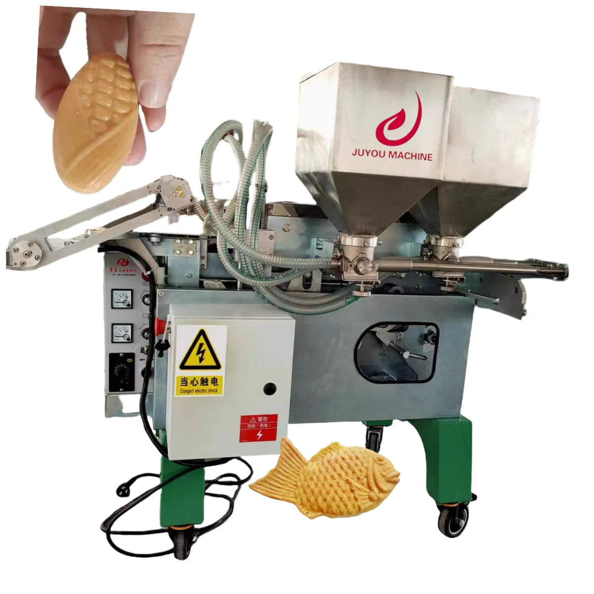 New Small Automatic Moshi Manju Corn Panda Delimanjoo Fish Taiyaki Korean Manjoo Custard Cake Making Machine