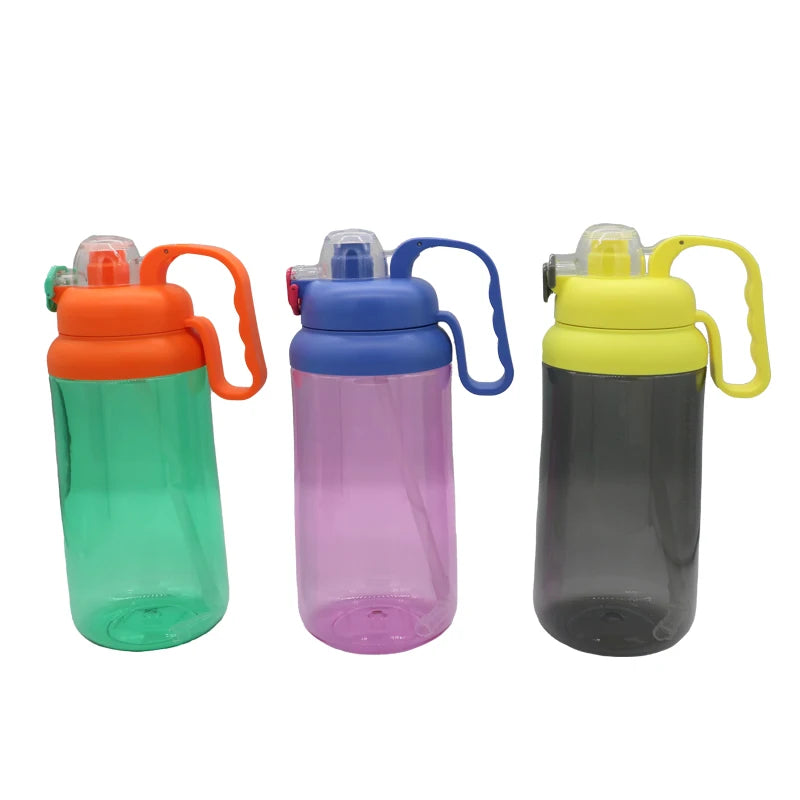 2024 Custom Chic Eco-Friendly Colourful Tritan Plastic Sports Water Bottles BPA Free for for Outdoor Travel Direct