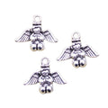 Angel Charms Antique Silver Color Alloy Lovely Angel Charms Pendant for Jewelry Making 20x25MM