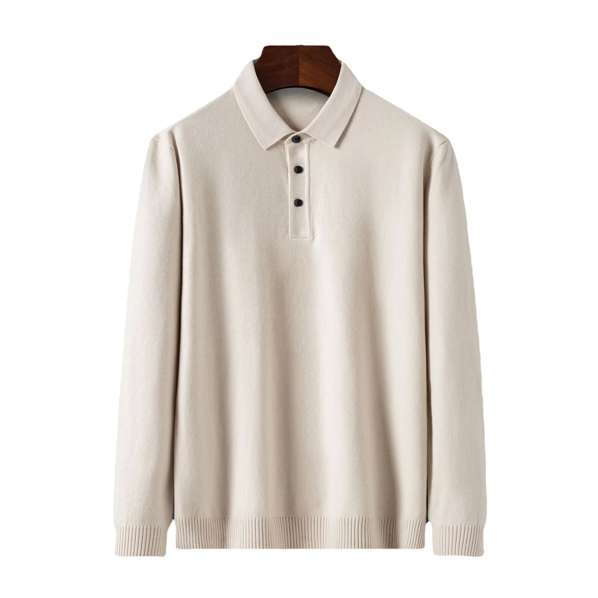 Men's Lightweight Long Sleeve Knitted Pullover Sweater Anti-Shrink Anti-Wrinkle Heather Pattern Logo Crew Collar Breathable