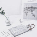 Hot Sell Rectangle Black Marble Cheese Cutting Chopping Board Nordic Marble Tray Luxury Eco-friendly Natural Marble Pastry Board