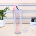 Wholesale 16OZ Transparent Plastic Acrylic Tumbler clear Acrylic Tumbler Cup with Flip Lid