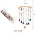 HZ Natural Stone Wind Chimes Home Decor Office Decoration Sound Chime Hanging Decorative Showpiece Hanger Hot Sale wood wind chimes
