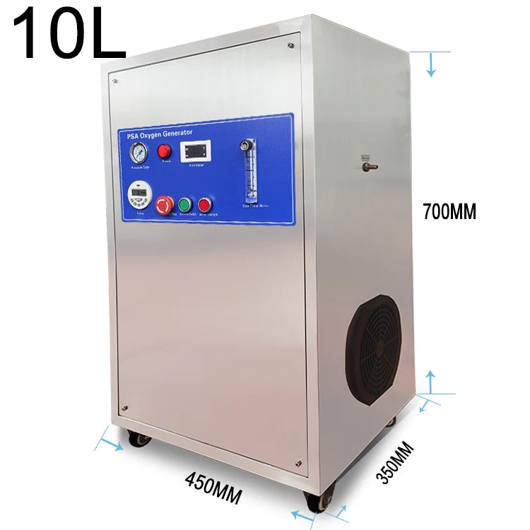 PSA Oxygen Equipment High-purity Oxygen Concentrator 5L10L15L 20L30L Fish and Aquaculture Oxygen Generator