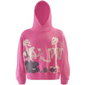 Hoodies Supplier Custom Heavyweight Oversize Skeleton Patch Men's Hoodies High Street Fashionable Y2K Hoodies Unisex