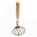 Stainless Steel Home Kitchen Vegetable Potato Masher Ricer Fruit Egg Crusher Press Tool