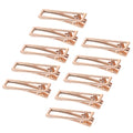 Diy Crystal Plastic Hair Clip Mold Accessories Multi-style Geometric Metal Hair Clip Plastic Parts