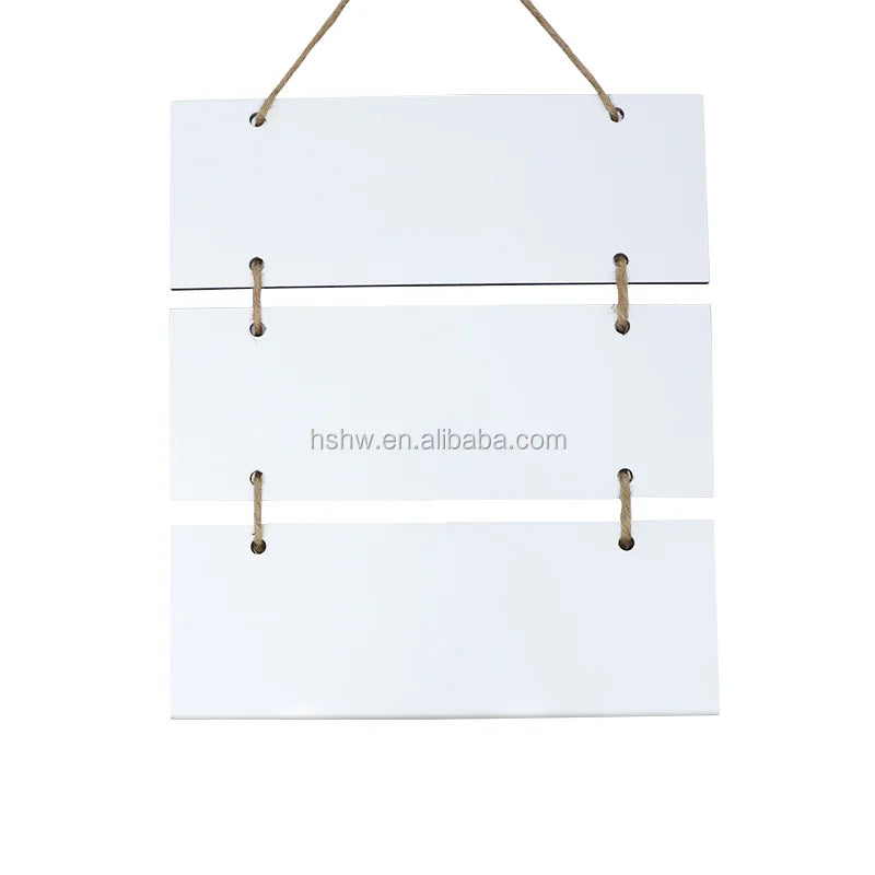 Outdoor Wood Wall Decor Sublimation Sign Blank Board