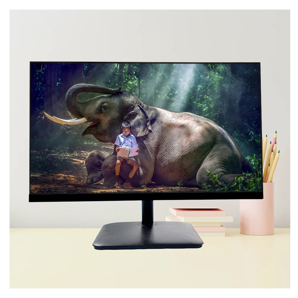 21.5-Inch Indoor Monitor 50% NTSC Color Gamut 1080p 16:9 High Color Reproduction Alarm Function Video Walls for Elevators