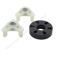 285753A Direct Drive Motor Coupling Kit with METAL Core Washing Machine Parts Compatible for Whirl-pool  Washer Motor Coupler