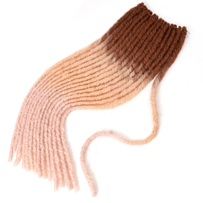 Rebecca Fashion for 26Inch Original Extensions Pre Looped Jumbo Hair Goddess Crochet Dread Locks Dreadlocks Extensions Faux Locs