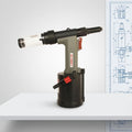 6000LV Pneumatic Rivet Tool Gun High Tensile Force 4.8mm Installation Tool air Riveter Blind Rivet Gun MegaBDM