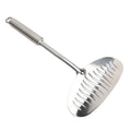 Widened Blade Flat Stainless Steel Turner Shovel for Fried Fish Egg Pancake Steak and Pizza Premium Kitchen Tools