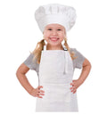 Wholesale Polyester Kids Apron and Chef Hat Set for Cooking Baking Painting