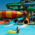 New Arrival Swimming Pool Combination Slides Water Park