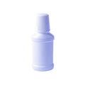 White 250/300/400ml Flat Food Grade Empty Plastic PET Bottles Screw Cap Screen Printing Pump Seal Mouth Wash Medicine Liquid
