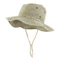 Wholesale Custom Logo Hair Accessories Climbing Hiking Outdoor Sun Hat Fishing Washed Cotton Boonie Hats for Women Men