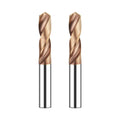HRC55 Coated Integral Straight Shank ultra Hard Tungsten Steel High Speed Drilling CNC Twist Drill Bit