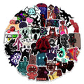 50Pcs Doors Roblo Figure Graffiti Decorative Stickers Label for Luggage Laptop Guitar Scrapbook Skateboard Waterproof Sticker