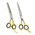 Pro Barber Scissors Set Hair Cutting Shear Wholesale Professional Japanese Stainless Steel Razor & Thinning for Saloon