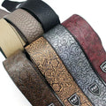 P&P PU Electric Guitar Bass Straps Adjustable Acoustic Leather Guitar Neck Instrument Bag Accessories Wholesale P&P PU Plastic