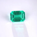 Natural Emerald Cut Jewelry Stone Multiple Size Lab Colombian Emerald With Inclusions