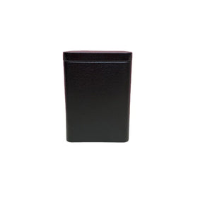 square Tea Tin Wholesale in Large Stock Straight Corner Tea Tins With air Tight Lid White Black Rose Gold