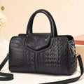 Factory-In-Stock Luxury Women's Large Capacity Handbag High-End Crossbody Shoulder Bag with Zip Closure 21243 Style
