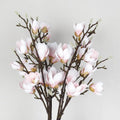 M1302 Home Decoration Foam Artificial Flowers Long Branches Single 7 Head Magnolia Flower