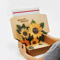 Recyclable Corrugated Board Shipping Box with Zipper for Order Packing Custom Embossing Small Business Packaging