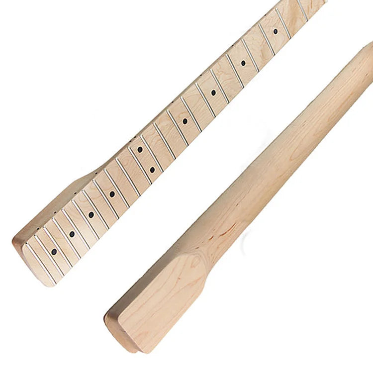 Best Selling 22 Frets Canadian Maple Guitar Neck Electric 25.5 Inch Scale C Shape DIY  TL Guitar Neck for Sale