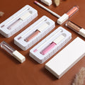 Custom Logo Makeup Cruelty Free Vegan Lip Gloss Kit High Quality Non-Cup Stick Liquid Lipgloss and Lip Liner Set