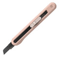 Deli NS063-SA pink Portable Office Art Knife Unpacking Express Knife Household Paper Cutter Tool Knife 288pcs Per Carton Set