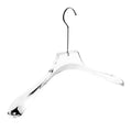 Acrylic Clothes Hanger 1.0 Silver Hook for Woman's Clothes Shop
