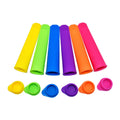 Ice Popsicle Sticks Silicone Tray for Small Mouth Sport Water Bottles Bottled Soda Ice Tube Making Ice Tray for Summer