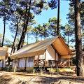 Outdoor Camping Prefab Wood House Luxury Villas Hotel Glamping Safari Tent