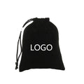 Low MOQ Free Sample Custom Branded Velvet Gift Bag Drawstring Pouch with Recyclable Feature Small Size