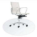 Office Decorative Vinyl Round Chair Mats Carpet Protector PVC Chair Mat