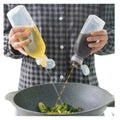 500ML Squeeze Seasoning Bottle Screaming Oil Control Bottle High Temperature Oil Resistance Soy Multifunction Sauce Oil Bottle