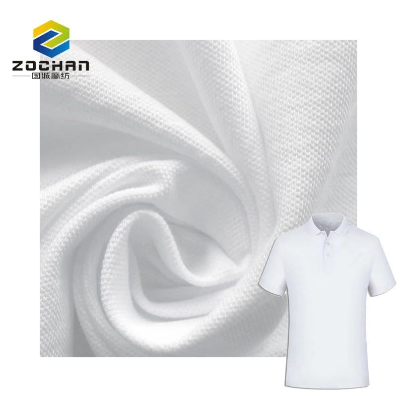 Manufactured Pique Polo Fabric Cotton Modal Spandex Pique Sportswear Knitted Fabric for Women POLO Shirt