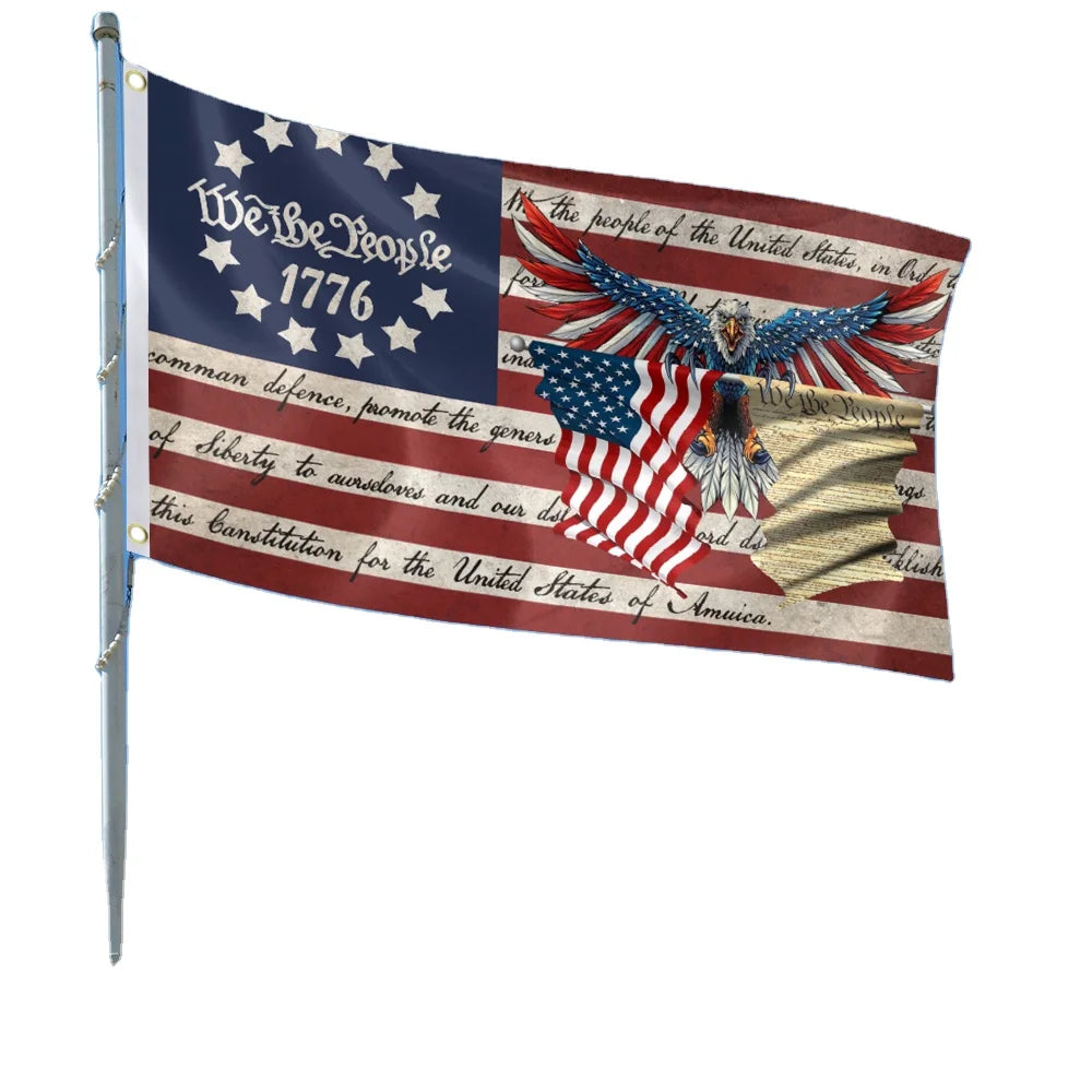 American Eagle 3x5 ft for Room College Dorm Bedroom Living Room Wall Tapestry Decor