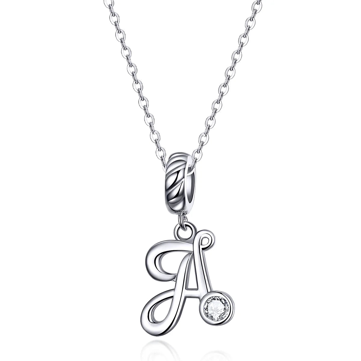 SCC1183 Jiangyuan Top Selling Letter Alphabet Pendant Charms for 925 Sterling Silver Necklace Making