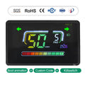 H6C-2 Electric Bicycle Display for Uart2 24V/36V/48V/60V Waterproof Wired Cycling Computer Bike Speedometer Ebike Accessories