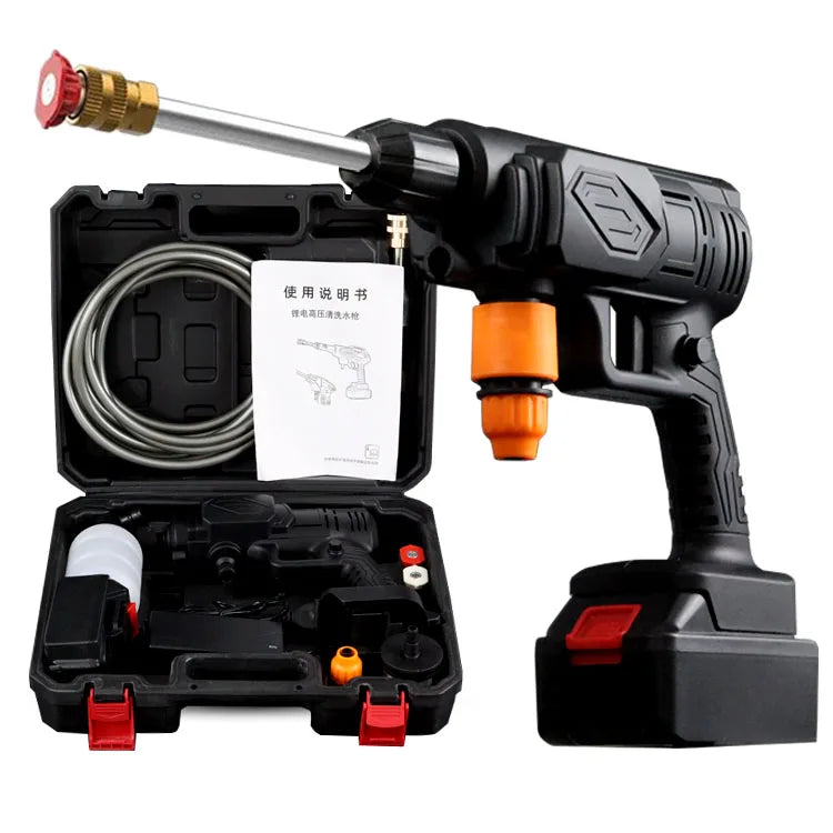 ASCW23 Factory Supply Portable Electric Pressure Washer Pump Wireless Household and Car Washer Machine Hand Tools