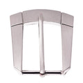 High Quality Wholesale Pin Belt Buckle Zinc Alloy Brushed Nickel Buckle Adjuster for Handbag Hardware