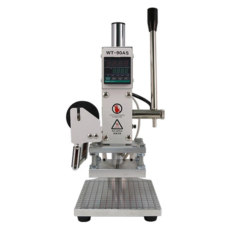 Gold Foil Automatic Digital Leather logo Embossed Hot Stamping Machine